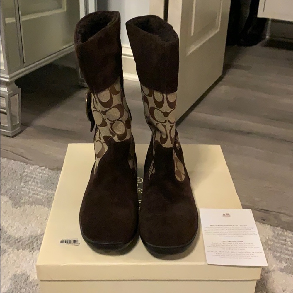 COACH Meyer 12CM Suede Boots